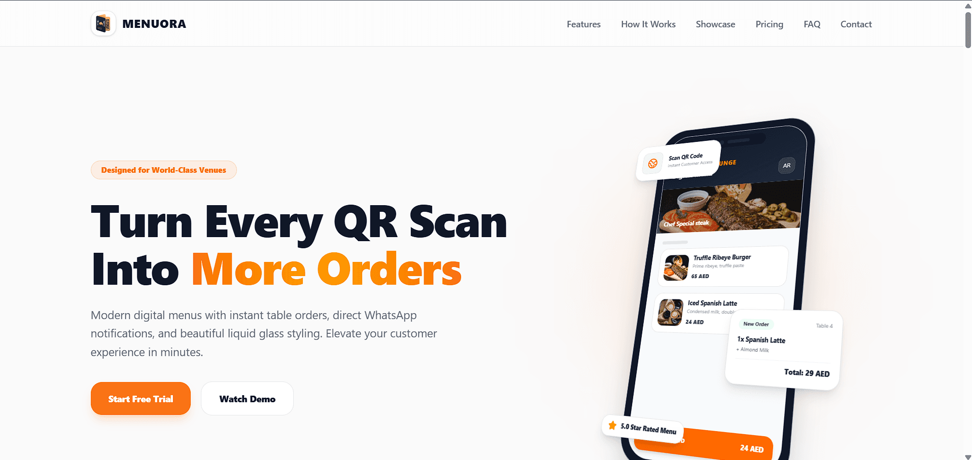 SaaS Menu — Multi-Tenant QR Ordering Platform 1