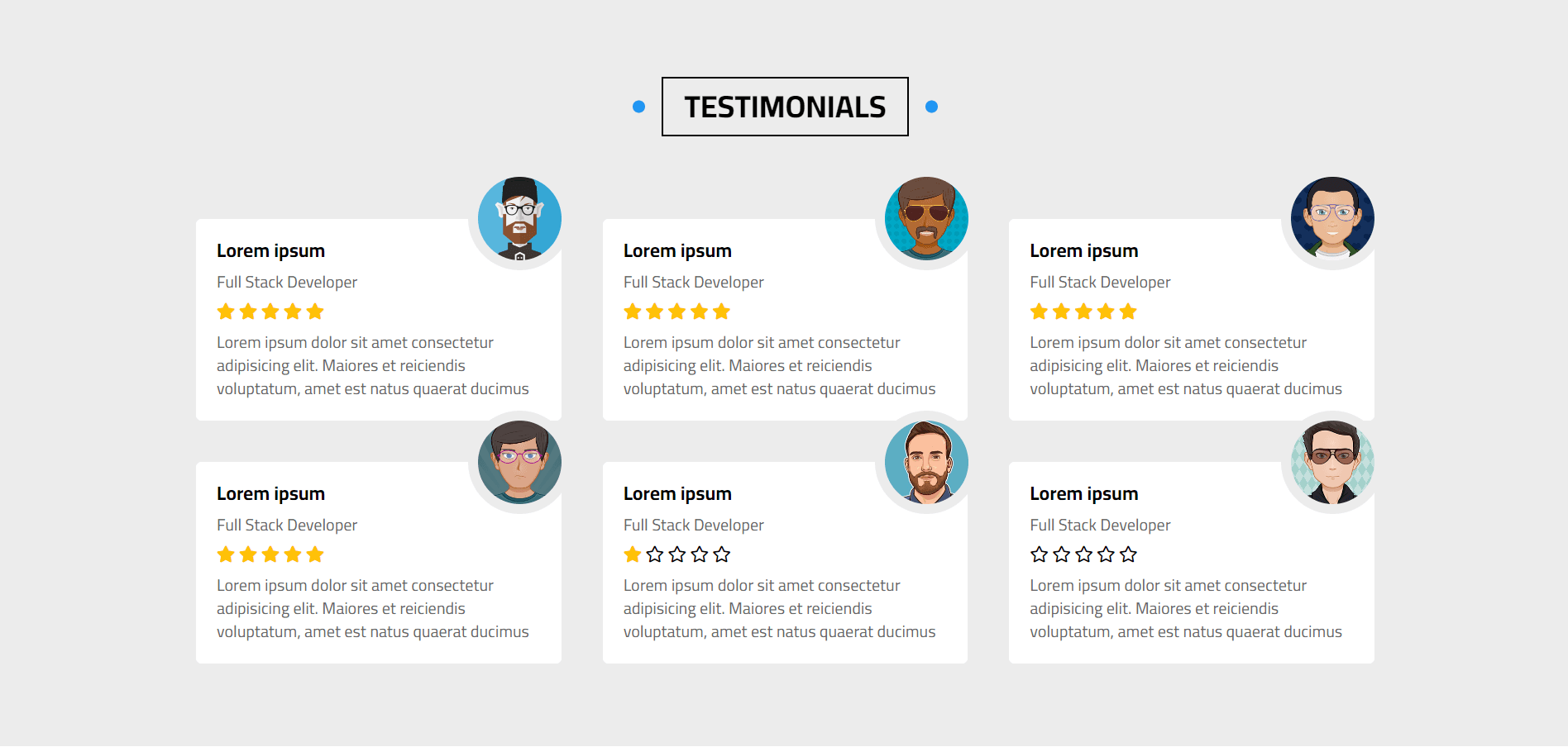 Animated Portfolio Template