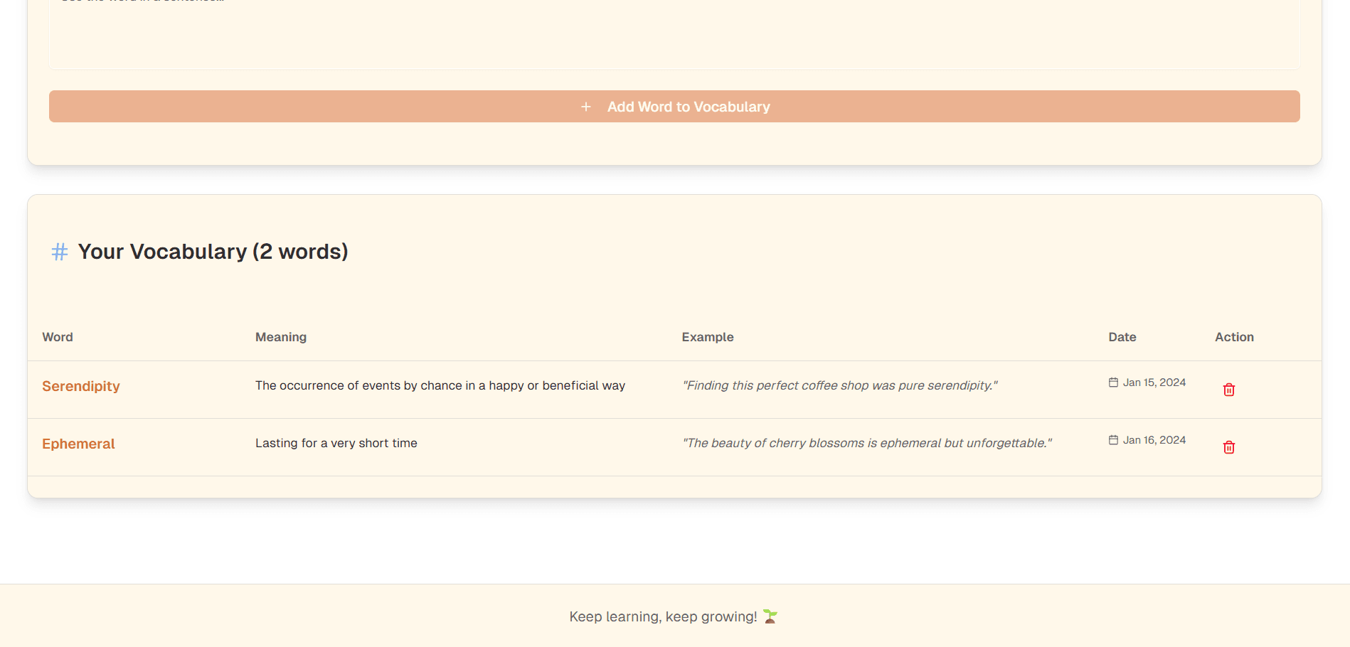 VocabTracker 1